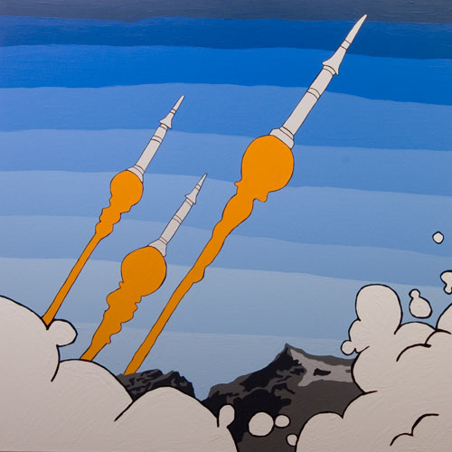  Rocket uphill