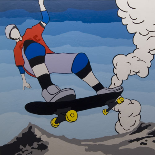 skateboard control